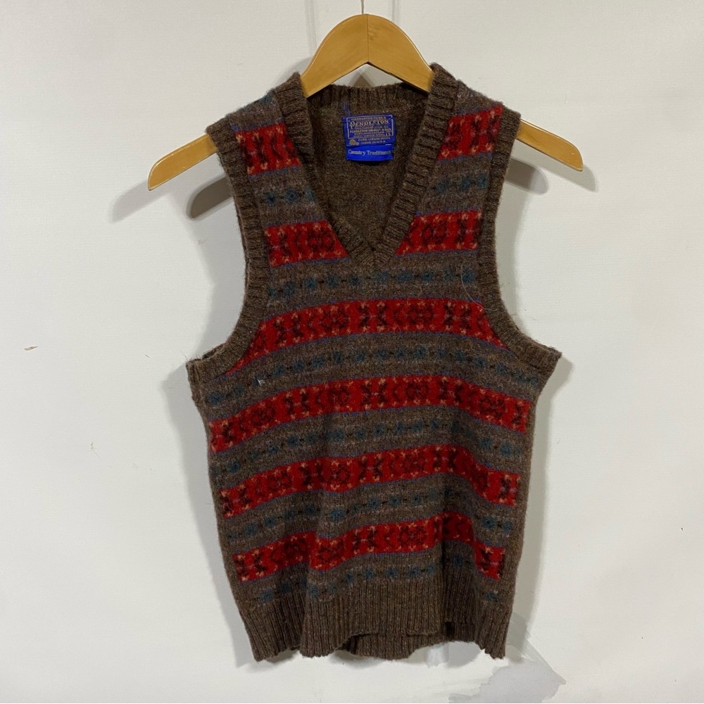 Pendleton Wool Sweater Vest